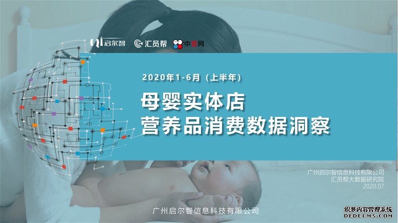 《2020年上半年母婴实体店营养品消费数据洞察》中婴网&汇员帮联合发布